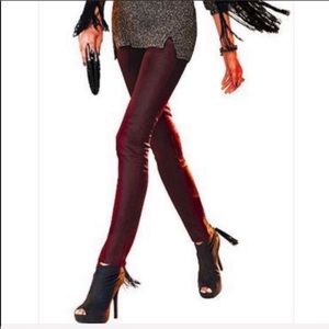 Rock & Republic Berlin Oxblood Coated Waxed Skinny